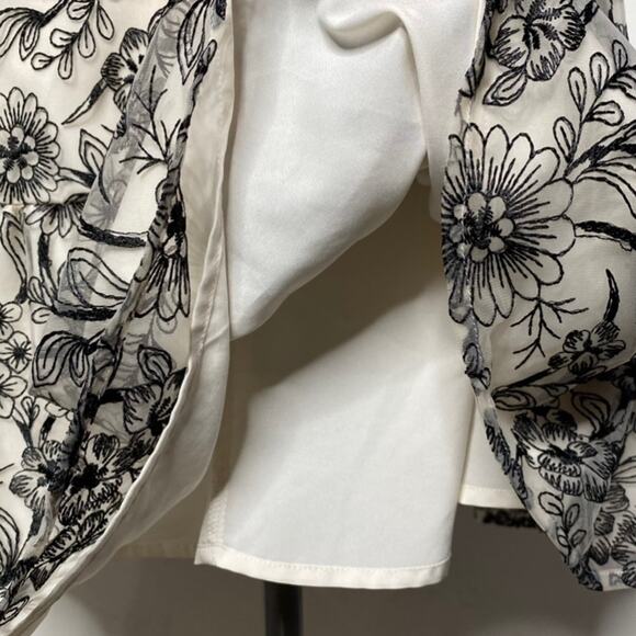 Gal Meets Glam Viola Raffia Embroidered Dress - Picture 12 of 15